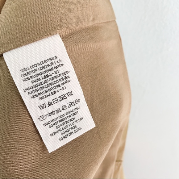 Free People Faux Leather Snap Up Mini Skirt Sz 4 - Picture 6 of 6